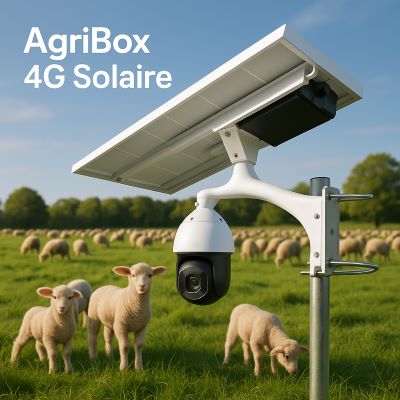 Caméra sans fil agricole pour site isolé